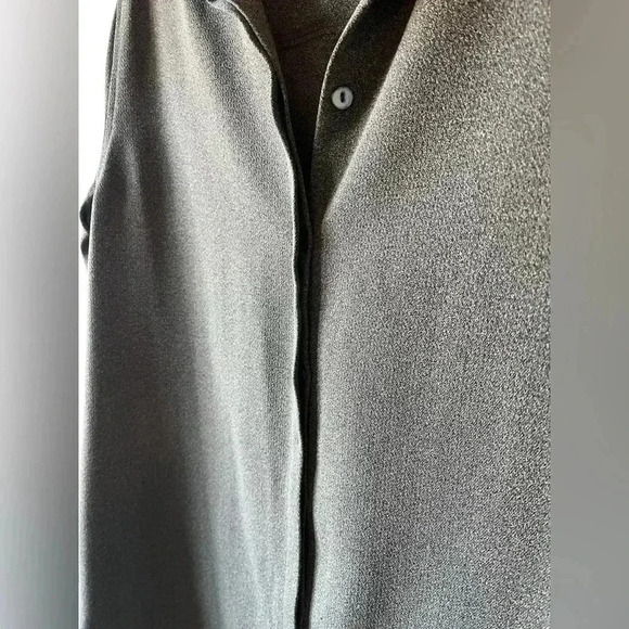 Vintage Chicos Design Button-Down Tunic Top Size M - Picture 3 of 8